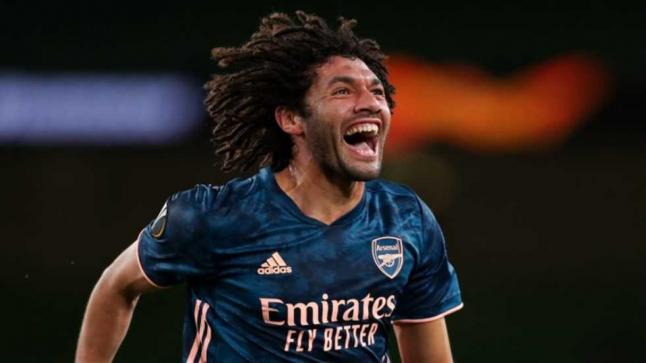 جماهير أرسنال تحتفي بالنني بعد هدفه العالمي في الدوري الاوروبي: مارادونا المصري