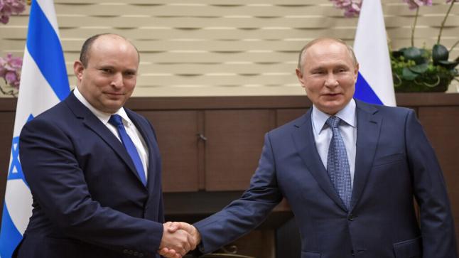 زيلينسكي يعول على تل أبيب لتسريع مفاوضات إنهاء الحرب مع روسيا