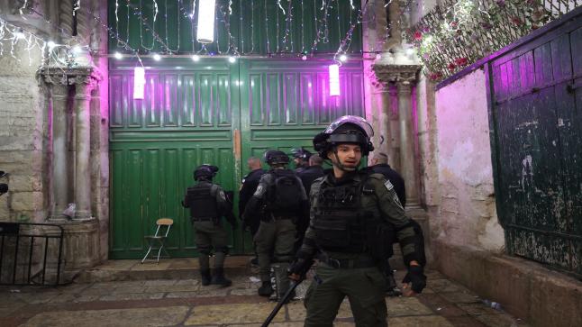 تنديدات فلسطينية بانتهاك ساحات المسجد الأقصى من قبل الوزير الإسرائيلي