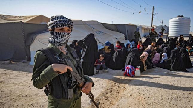 مباحثات أمريكية عراقية لإجلاء العراقيين من مخيم الهول في سوريا